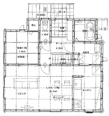 1階間取(間取)