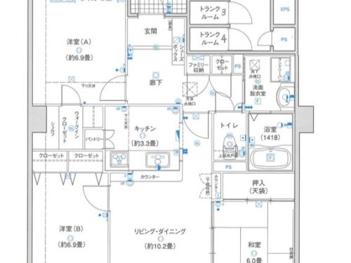 3LDK(間取)