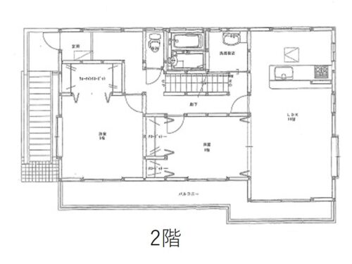 2階平面図(間取)